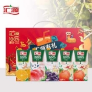 汇源果汁 100%果汁混合口味臻贵礼盒装 1L*5盒