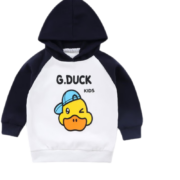 PLUS会员：G.DUCKKIDS 儿童连帽卫衣 *2件