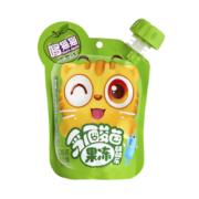 哆猫猫 乳酸菌果冻吸吸乐苹果味宝宝零食儿童果汁添加维生素C 120g