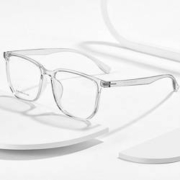 PLUS会员、需抢券：JingPro 镜邦 7321记忆钛架镜框+1.60超薄防蓝光非球面树脂镜片