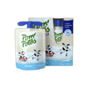 法优乐(POM'POTES)法国原装进口儿童酸奶宝宝零食经典原味85g*4袋