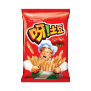 限地区：好丽友（orion）零食休闲零食薯条膨化食品呀!土豆番茄酱味70g/袋
