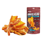 来伊份 嗨吃无骨脱骨鸭掌 卤制香辣无骨去骨鸭爪休闲零食118g/袋