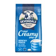 概率券：德运 Devondale 澳大利亚原装进口高钙全脂成人奶粉  1kg袋装