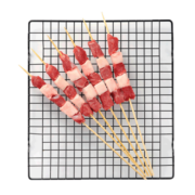 草原宏宝 国产 内蒙孜然羊肉串 净重500g/袋 (20串) 冷冻 烧烤食材 烤箱适配 地标认证