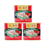 PLUS会员：梅林 优品午餐肉罐头 340g*1罐*3件