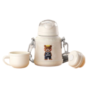 PLUS：英氏（YEEHOO）儿童保温水杯 +杯套  多款 360ml