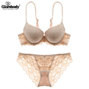 PLUS会员：Glambody MAGIC NATURAL LINE 842002 女士文胸套装 多色可选