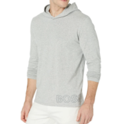 L码！BOSS Hugo Boss 雨果·博斯 Identity 男士纯棉连帽长袖T恤 50465557  直邮含税到手￥277.46