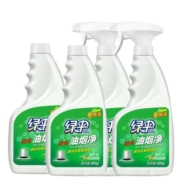 绿伞油烟净抽油烟机清洗剂4瓶去油污厨房重油灶台强力清洁油污净