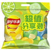 京喜特价：乐事薯片 组合包 （原味+黄瓜味+青柠味) 56克*3包 *2件