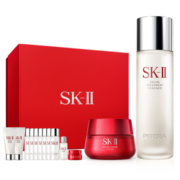 SK-II精华面霜套装(神仙水230ml+面霜50g)sk2化妆品礼盒生日礼物女skii