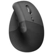 罗技（Logitech） Lift人体工学鼠标 垂直鼠标 小手鼠标 无线蓝牙鼠标 3台设备秒切换 Leti for business 黑色
