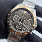 Seiko 精工 Spirit系列 SBTR026 三眼计时石英男表