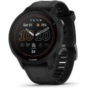GARMIN 佳明 Forerunner 955 GPS 跑步智能手表 太阳能充电功能 ，专为铁人三项运动员量身定制，持久耐用的电池，黑色