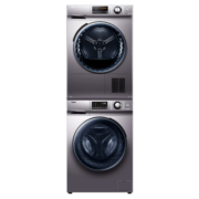 海尔（Haier）洗烘套装 10Kg洗滚筒洗衣机全自动+热泵烘干机家用组合 除菌祛螨 EG100MATE21S+ EHG100MATE21S