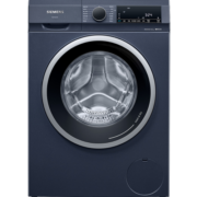 西门子(SIEMENS) 10公斤变频滚筒洗烘一体机 热风除菌 蒸汽护理 智控烘干（湖蕴蓝）XQG100-WN52A1X14W
