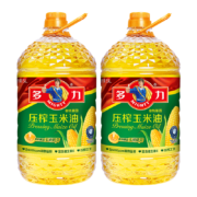 88VIP：多力 压榨玉米食用油 5L*2