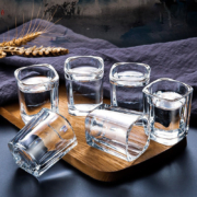京东百亿补贴：天喜 白酒杯玻璃酒盅一口杯茅台杯 6只套装