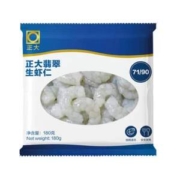 CP 正大食品 AQ 大号冷冻生虾仁 净重180g*4袋/共720g
