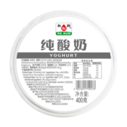 和润 纯酸奶 400g*2 低温酸牛奶 0蔗糖发酵乳