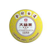 大益TAETEA茶叶普洱茶熟茶金针白莲饼茶357g/饼批次随机中华老字号