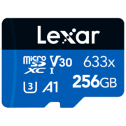 雷克沙（Lexar）TF（MicroSD）存储卡 switch手机内存卡 C10 U3 V30 4K 256G TF卡 A1性能 高速存储