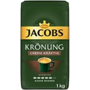 Jacobs Krönung 咖啡豆，深度烘培，1 公斤，4059068