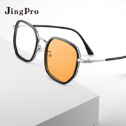 PLUS会员：JingPro 镜邦 1.56极速感光变色镜片+时尚男女钛架/合金/TR镜框多款可选