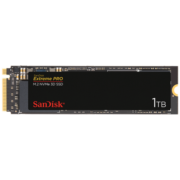 闪迪（SanDisk）1TB SSD固态硬盘 M.2接口(NVMe协议) 至尊超极速系列-游戏高性能版｜西部数据公司荣誉出品
