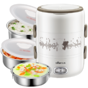 PLUS会员：BEAR 小熊 DFH-S2358 三层电热饭盒
