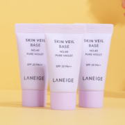LANEIGE 兰芝 雪纱丝柔防晒隔离霜紫色40号10ml*3支