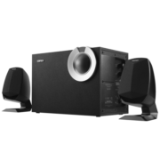 漫步者（EDIFIER）R201BT 2.1声道电脑音响 蓝牙音箱 桌面游戏音响 台式机笔记本音响 黑色