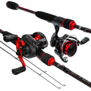 ABU GARCIA 阿布BMAX双竿稍路亚竿套装新手路亚套装 碳素抛竿远投路亚单竿 1.98米直柄+BMAXII2000型