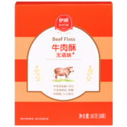 PLUS会员:伊威（Eastwes）宝宝零食无调味牛肉酥 含铁锌80g(8袋)*3件