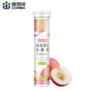 康恩贝 维生素c泡腾片 水蜜桃味4g*20片