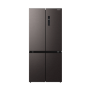东芝（TOSHIBA） 本色系列 472升十字四开门大容量嵌入家用电冰箱双蒸发器一级能效无霜GR-RF496WE-PM137绸缎灰