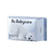 babycare小熊巾干湿两用婴儿专用洗脸巾非棉柔巾80抽【限购1件】