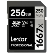 Lexar雷克沙1667X 256GB SDXC Uhs-II/U3 卡