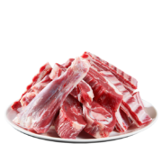 PLUS会员：潮羊牧歌 宁夏滩羊肉 生鲜羊肉肋排 原切新鲜羔羊排4斤