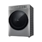 PLUS会员！Panasonic 松下 臻薄系列 XQG100-ND139 洗烘一体机 10kg 拉丝银