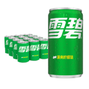 京喜特价：可口可乐  雪碧  mini柠檬味
200ml*12罐