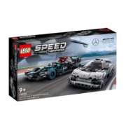 PLUS会员：LEGO 乐高 Speed超级赛车系列 梅赛德斯双车