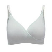 限尺码：EMXEE 嫚熙 孕妇文胸 M 浅绿*2件