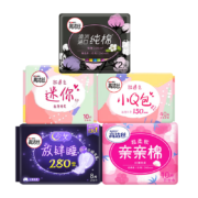 PLUS会员：Kotex 高洁丝 卫生巾 日夜组合68片