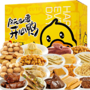 PLUS会员：来伊份 零食大礼包 香脆480g+肉食400g（多款可选）