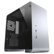 乔思伯（JONSBO）U4 PLUS 银色 ATX铝机箱 （支持ATX主板/支持160mm散热器/支持长显卡/4MM双侧透钢化玻璃）