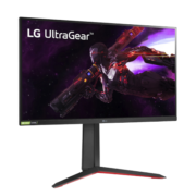LG 27GP850 27英寸 NanoIPS 2K 180Hz 电竞显示器 HDR400 升降旋转 黑色