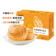 来伊份手撕面包1000g早餐面包点心下午茶休闲食品代餐抗饿2斤整箱