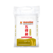 五得利面粉 高筋小麦面粉 家用雪花粉包子 馒头 饺子粉麦芯粉 八星雪花小麦粉5kg